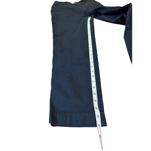 ANTHROPOLOGIE MAEVE Black Stretch Chino Utility Basic Everyday Y2K Women's 4 - Picture 5 of 11